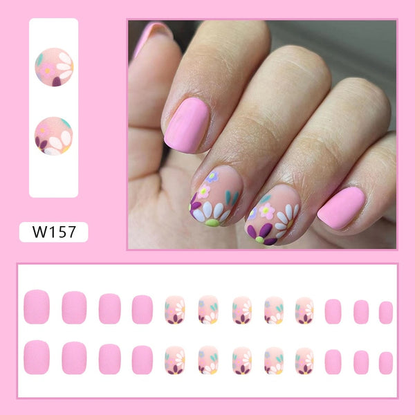 24Pcs  Press On Nails