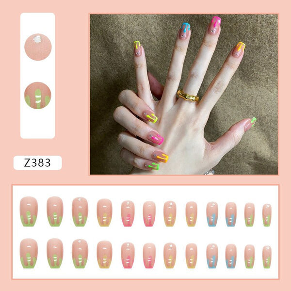 24Pcs  Press On Nails